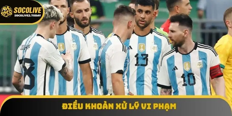 Điều khoản xử lý vi phạm